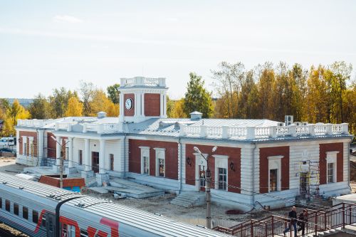 На примере нового вокзала в Сосногорске